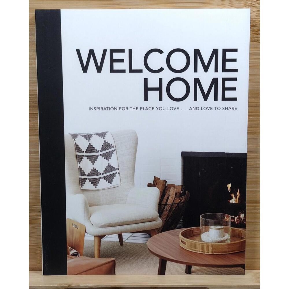 Welcome Home Inspirational Book - Interior Design and Home Inspiration